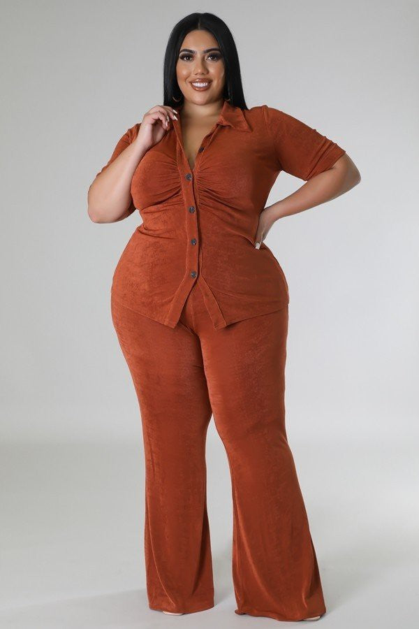 CONJUNTO TOP Y PANTALÓN VERNECIA - PLUS