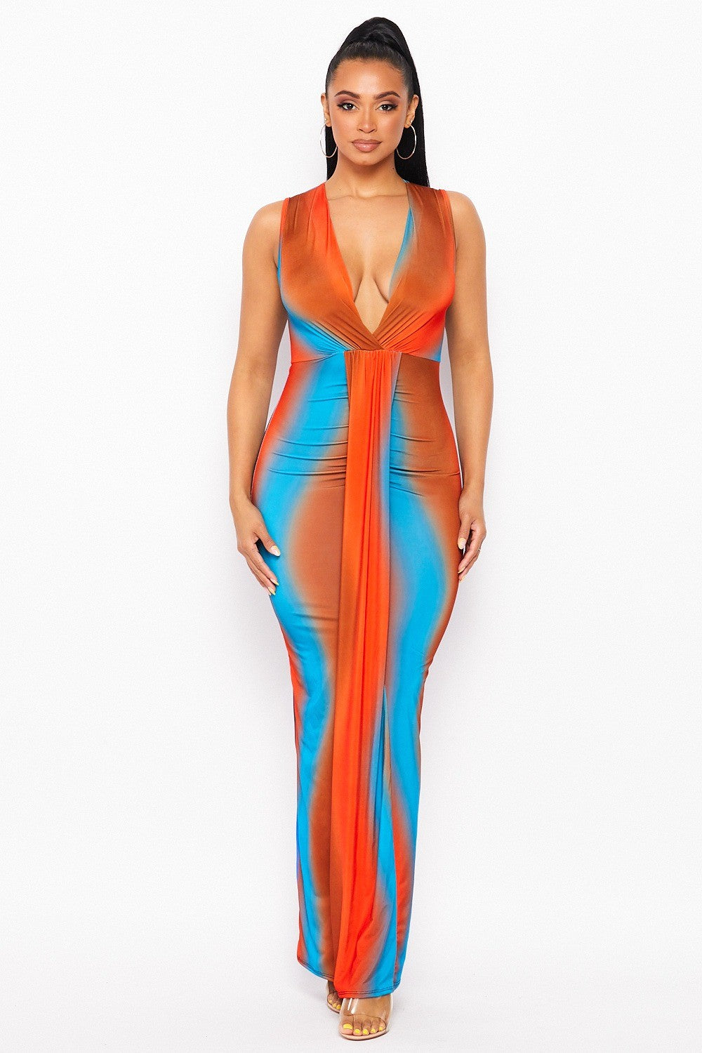 ANELA BODYCON MAXI DRESS